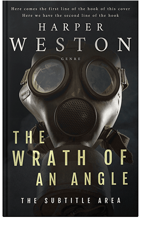 Pre Made Book Cover Cod Gray