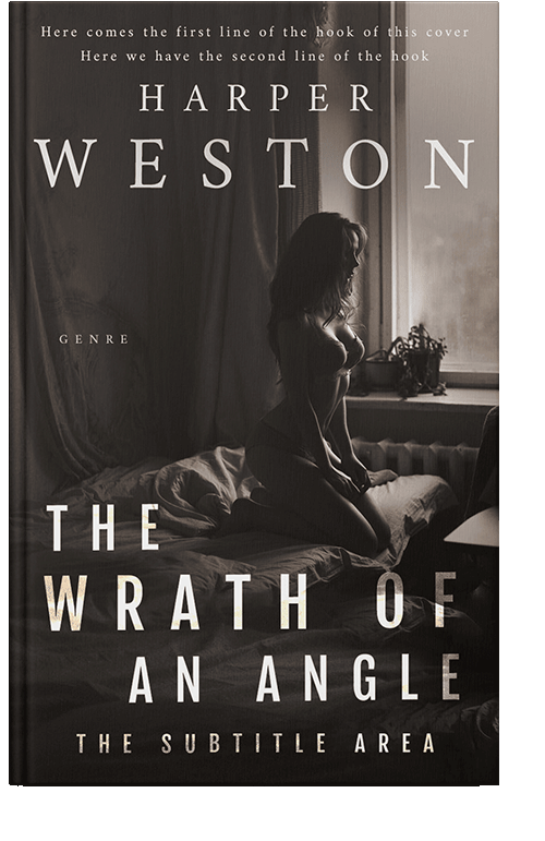 Front view of Zeus #23953 - Premade Erotica Book Cover