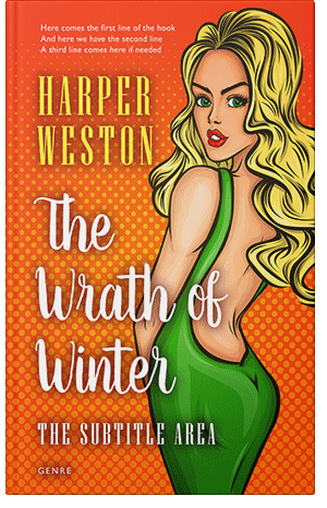 Pre Made Book Cover Green Leaf