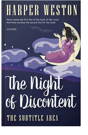 Pre Made Book Cover Port Gore