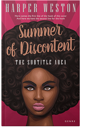 Pre Made Book Cover Fuzzy Wuzzy Brown