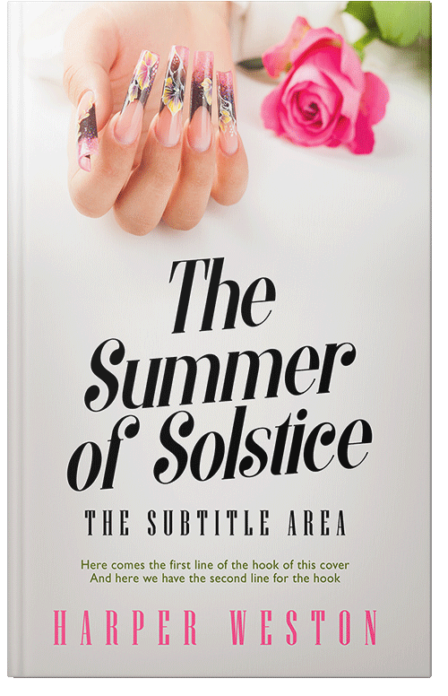 Front view of Bizarre #23971 - Premade Chick Lit Book Cover