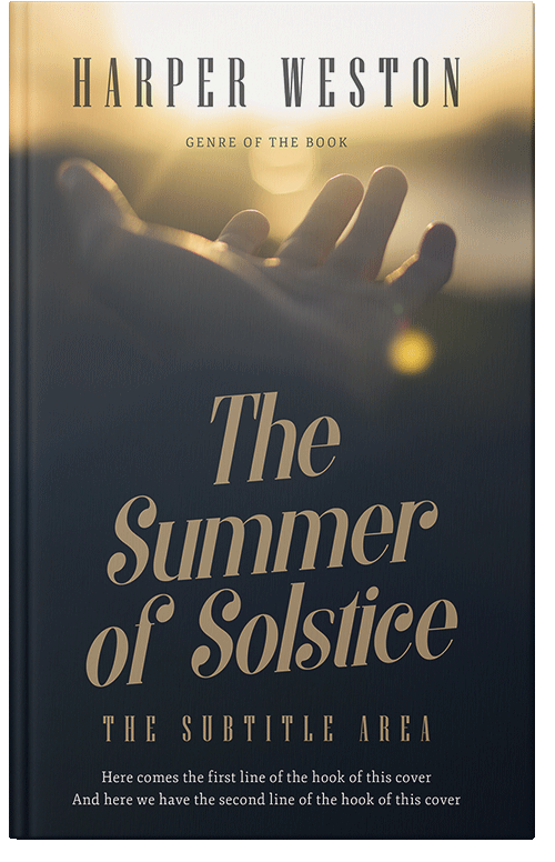 Front view of Pavlova #23977 - Premade Self-Improvement & Self-Help Book Cover