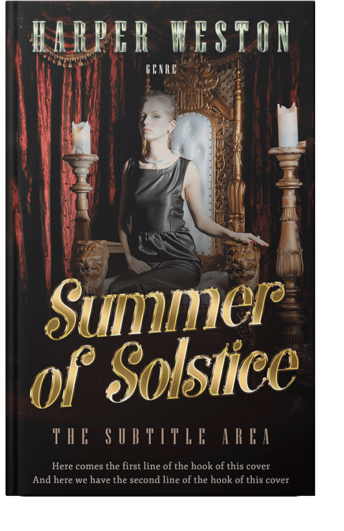 Front view of Mongoose #23982 - Premade Erotica Book Cover