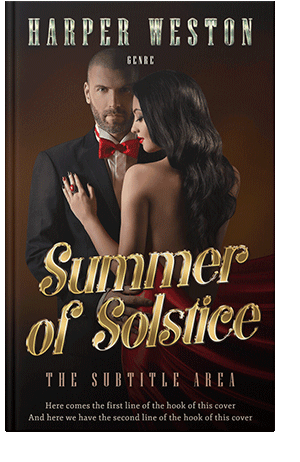 Pre Made Book Cover Crowshead