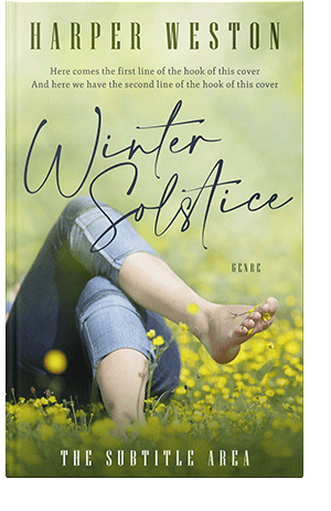 Pre Made Book Cover Beryl Green