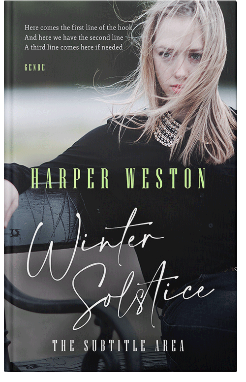 Front view of Cloud #24000 - Premade Teen & Young Adult Book Cover