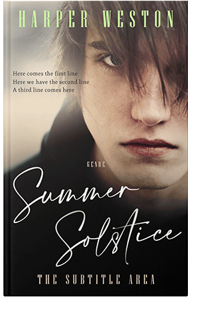 Pre Made Book Cover Akaroa