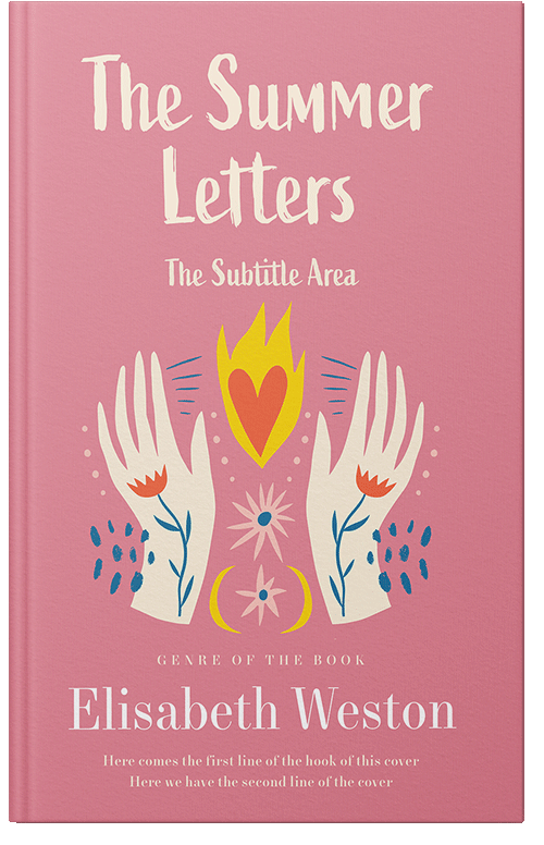 Front view of Deep Blush #24010 - Premade Religion & Spirituality Book Cover