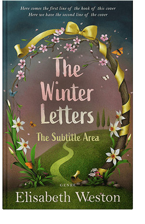 Pre Made Book Cover Verdigris