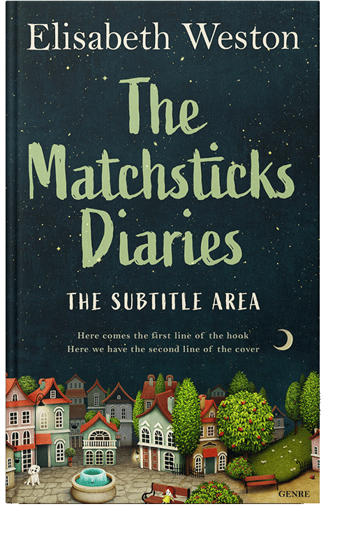 Front view of Mongoose #24020 - Premade Literary Fiction Book Cover