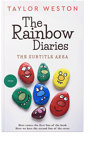 Pre Made Book Cover Bon Jour