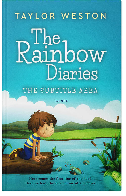 Front view of Java #24029 - Premade Nature Book Cover