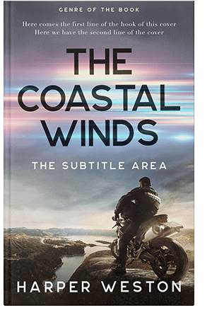 Pre Made Book Cover Manatee