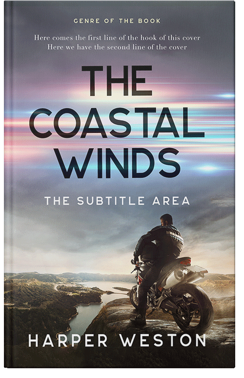 Front view of Manatee #24039 - Premade Teen & Young Adult Book Cover