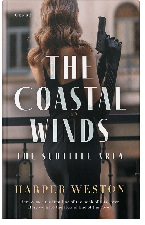 Front view of Tuatara #24045 - Premade Mystery & Thriller & Suspense Book Cover