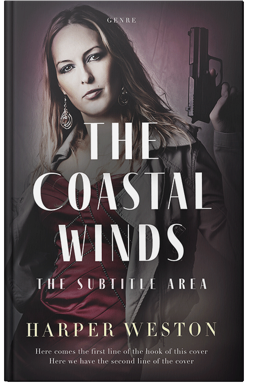 Front view of Premade Mystery & Thriller & Suspense Book Cover - Thunder