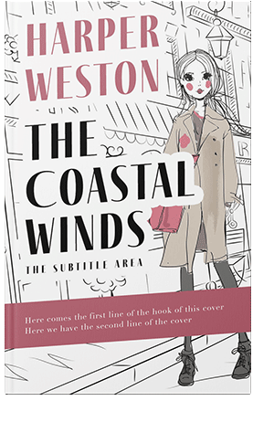 Pre Made Book Cover Turkish Rose