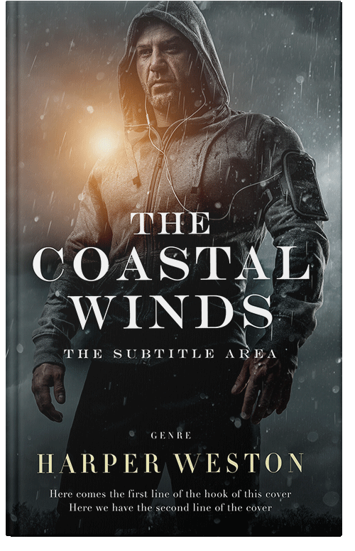 Front view of Mine Shaft #24060 - Premade Mystery & Thriller & Suspense Book Cover