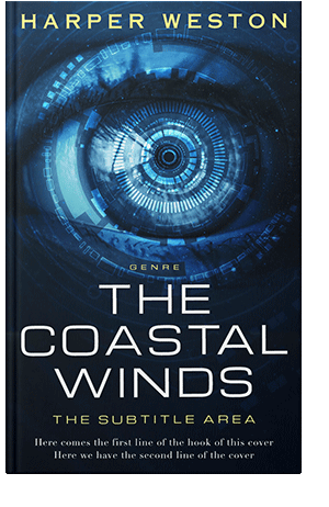 Pre Made Book Cover Black Pearl