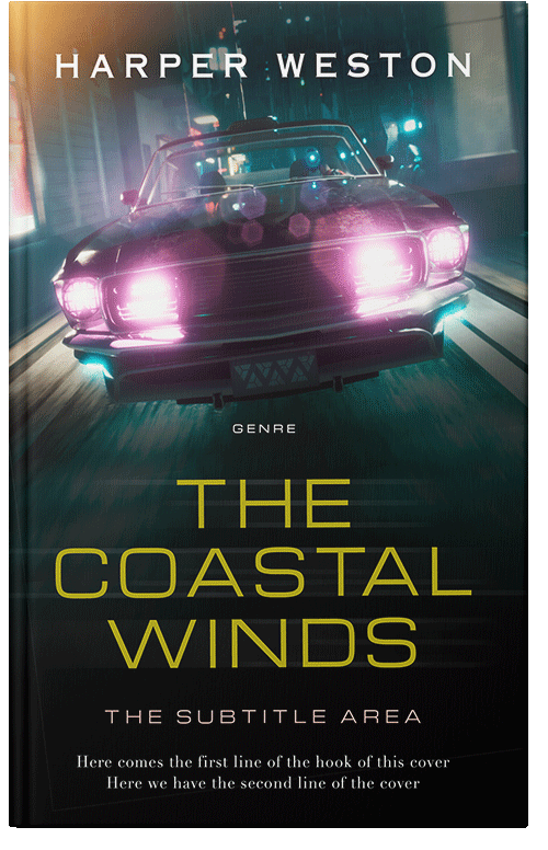 Front view of Bunker #24064 - Premade Apocalyptica Book Cover