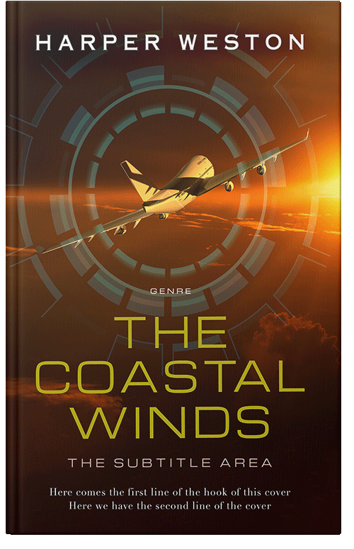 Front view of Clinker #24068 - Premade Business Book Cover