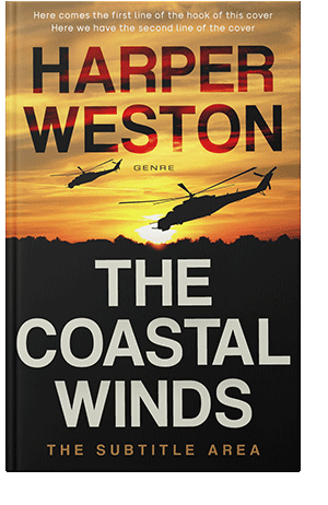 Pre Made Book Cover Old Gold