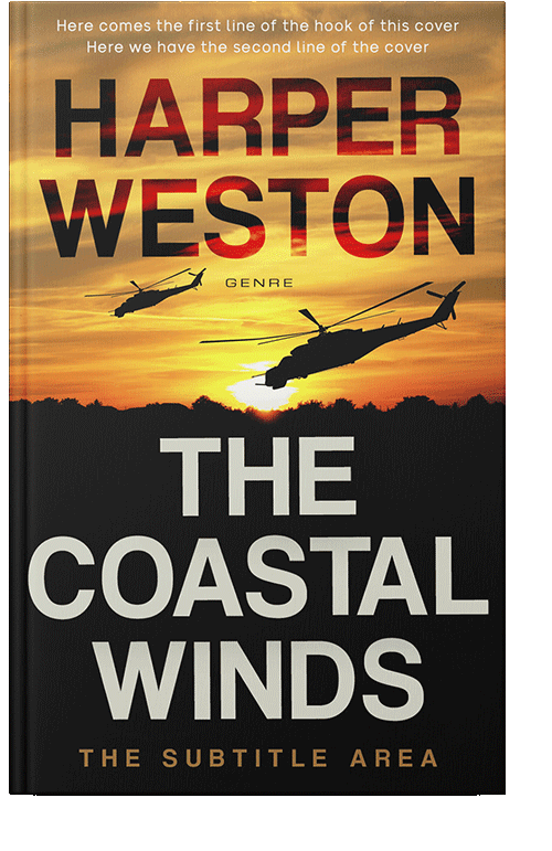 Front view of Old Gold #24076 - Premade Apocalyptica Book Cover