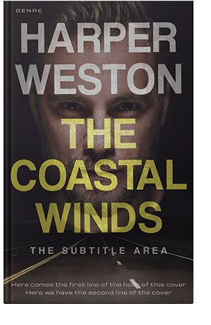 Pre Made Book Cover Thunder