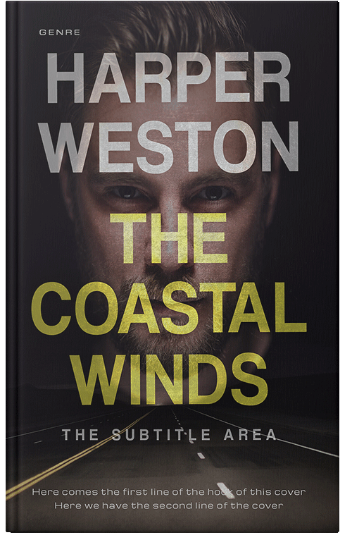 Front view of Thunder #24077 - Premade Mystery & Thriller & Suspense Book Cover