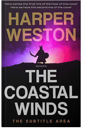 Pre Made Book Cover Asphalt