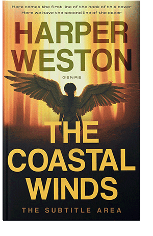 Pre Made Book Cover Cream Can