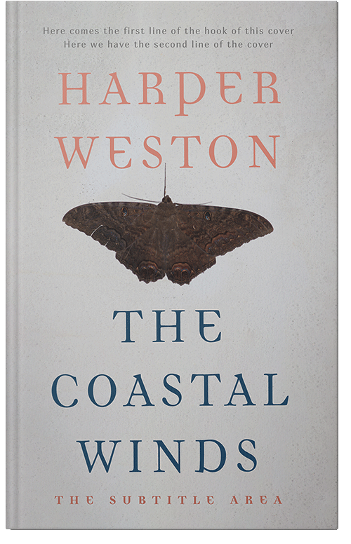 Front view of Quill Gray #24085 - Premade Science & Nature Book Cover