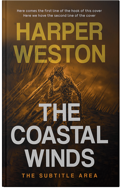 Front view of Jacko Bean #24090 - Premade Apocalyptica Book Cover