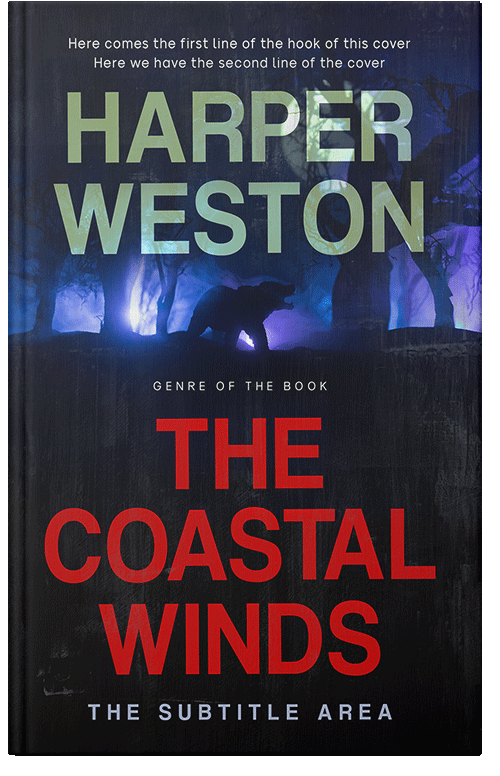 Front view of Matrix #24095 - Premade Fantasy Book Cover