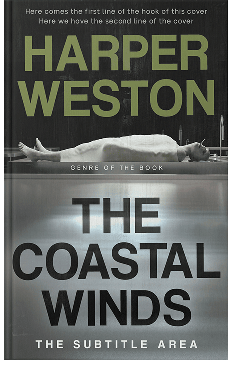 Front view of Kelp #24096 - Premade Mystery & Thriller & Suspense Book Cover