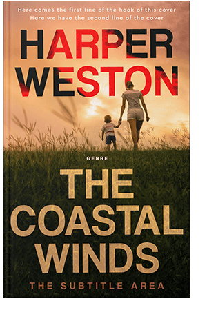 Pre Made Book Cover Pine Tree