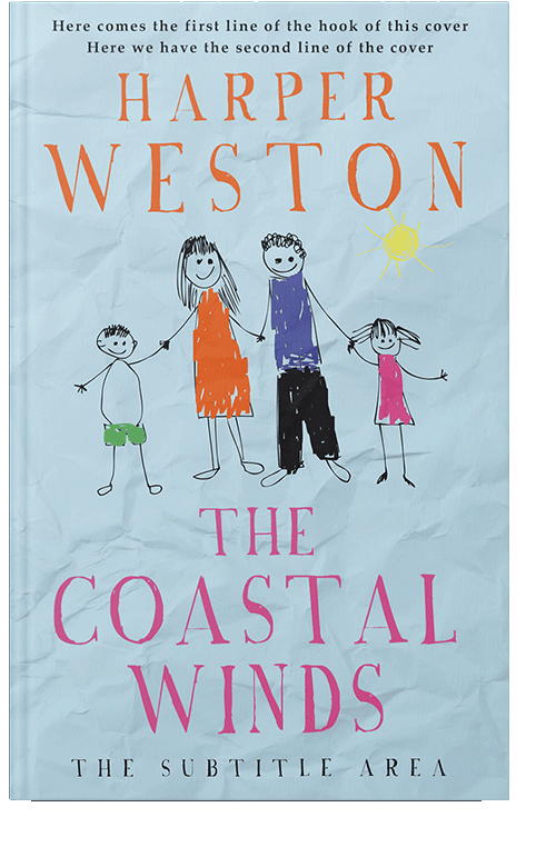 Front view of Jagged Ice #24102 - Premade Family & Parenting Book Cover