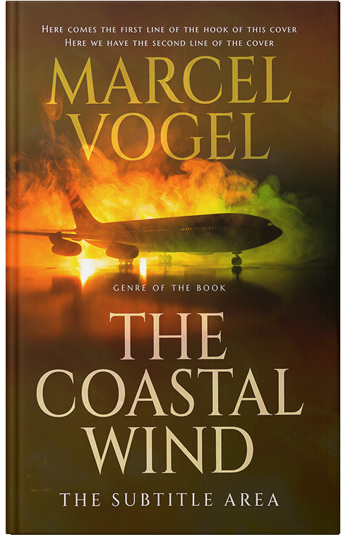 Front view of Premade Mystery & Thriller & Suspense Book Cover - Deep Bronze