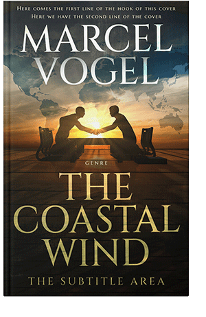 Pre Made Book Cover Tan