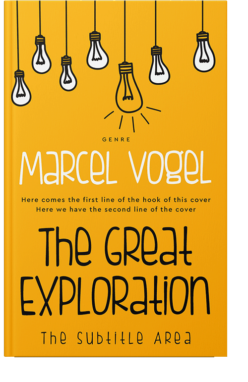 Front view of Selective Yellow #24115 - Premade Business Book Cover