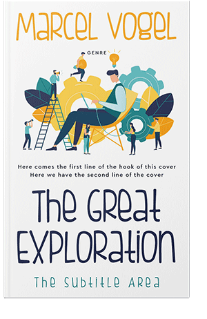 Pre Made Book Cover Tasman