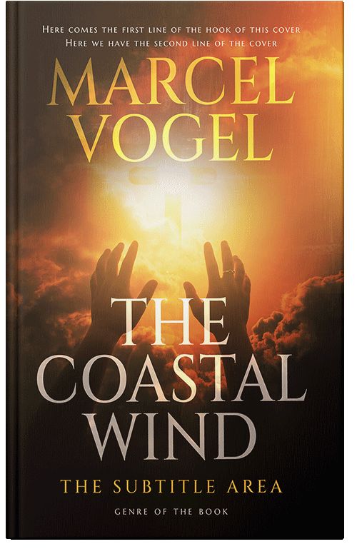 Front view of Premade Religion & Spirituality Book Cover - Crowshead