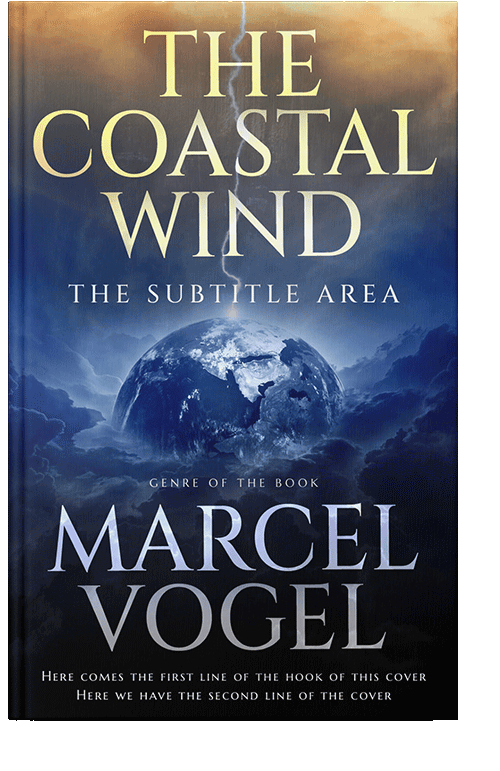 Front view of Ebony Clay #24120 - Premade Apocalyptica Book Cover