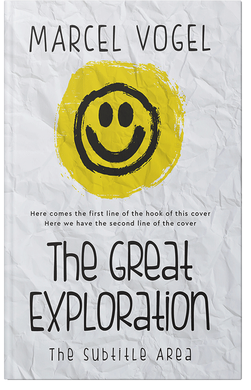 Front view of Athens Gray #24131 - Premade Self-Improvement & Self-Help Book Cover