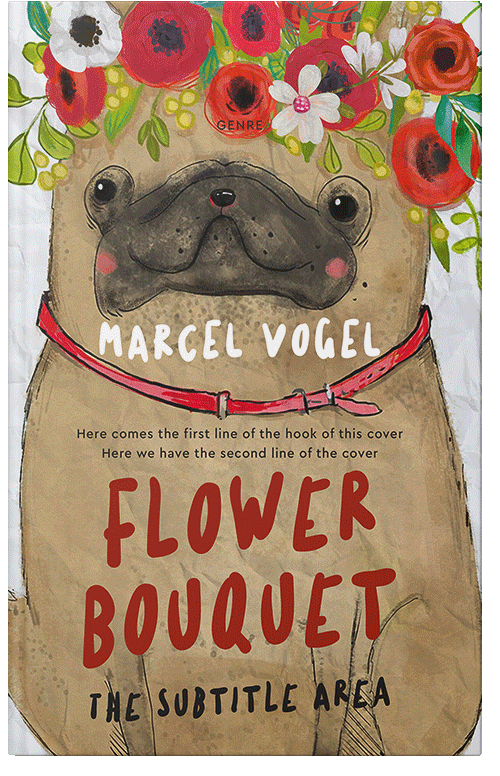 Front view of Premade Teen & Young Adult Book Cover - Teak