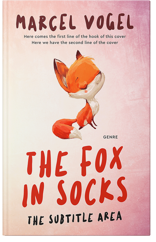 Front view of Linen #24136 - Premade Teen & Young Adult Book Cover