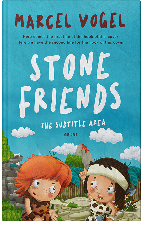 Front view of Cameo #24138 - Premade Fantasy Book Cover