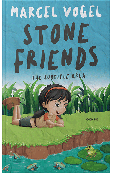 Front view of Breaker Bay #24140 - Premade Nature Book Cover