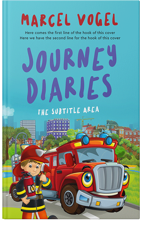 Front view of Shakespeare #24143 - Premade Children's Book Cover